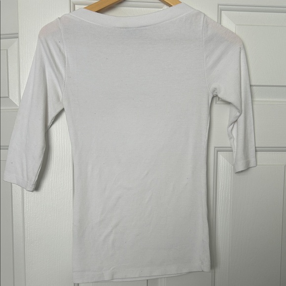 Bebe White Rhinestone Logo - Picture 3 of 4